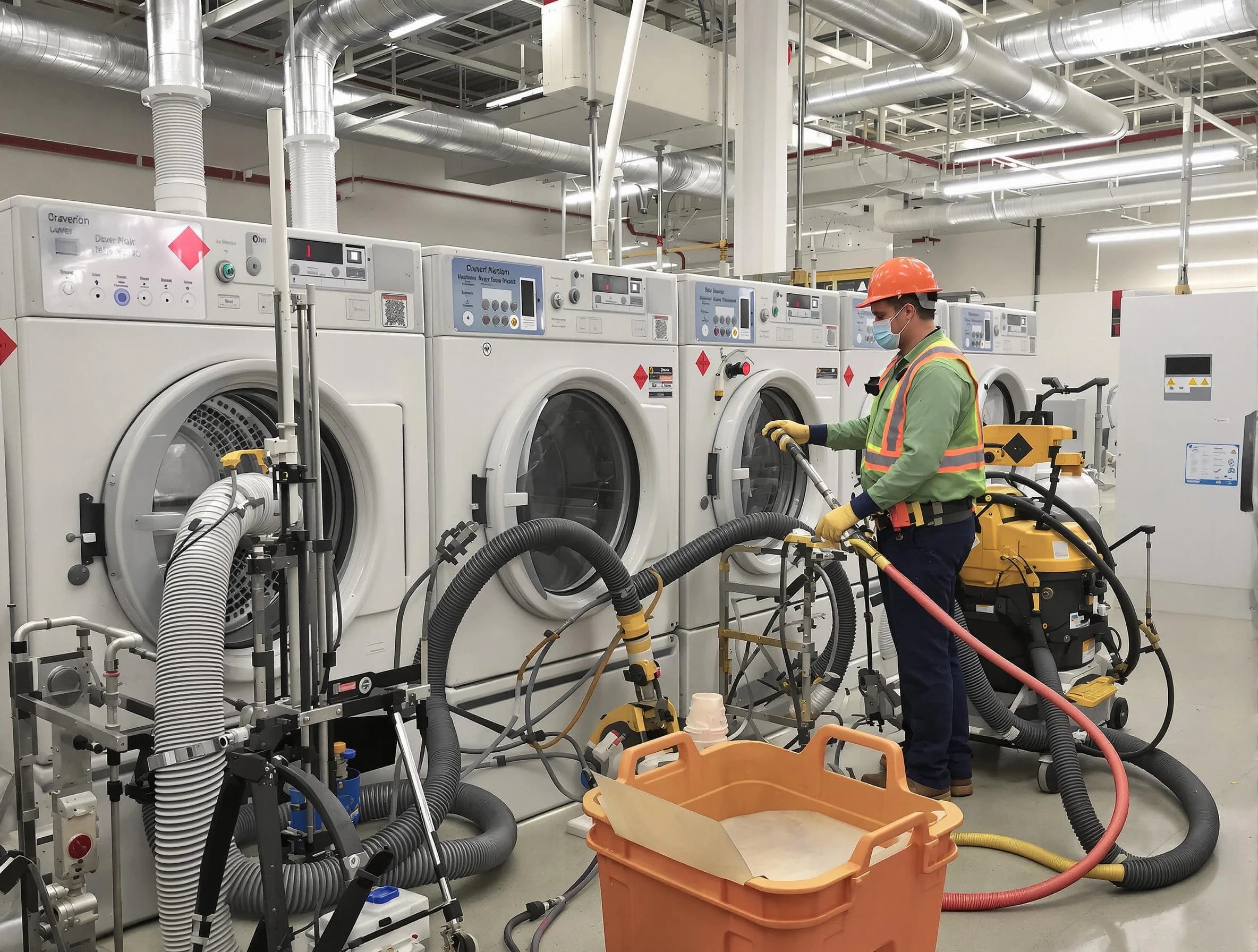 Commercial-grade dryer vent cleaning by Del City Dryer Vent Cleaning in Del City