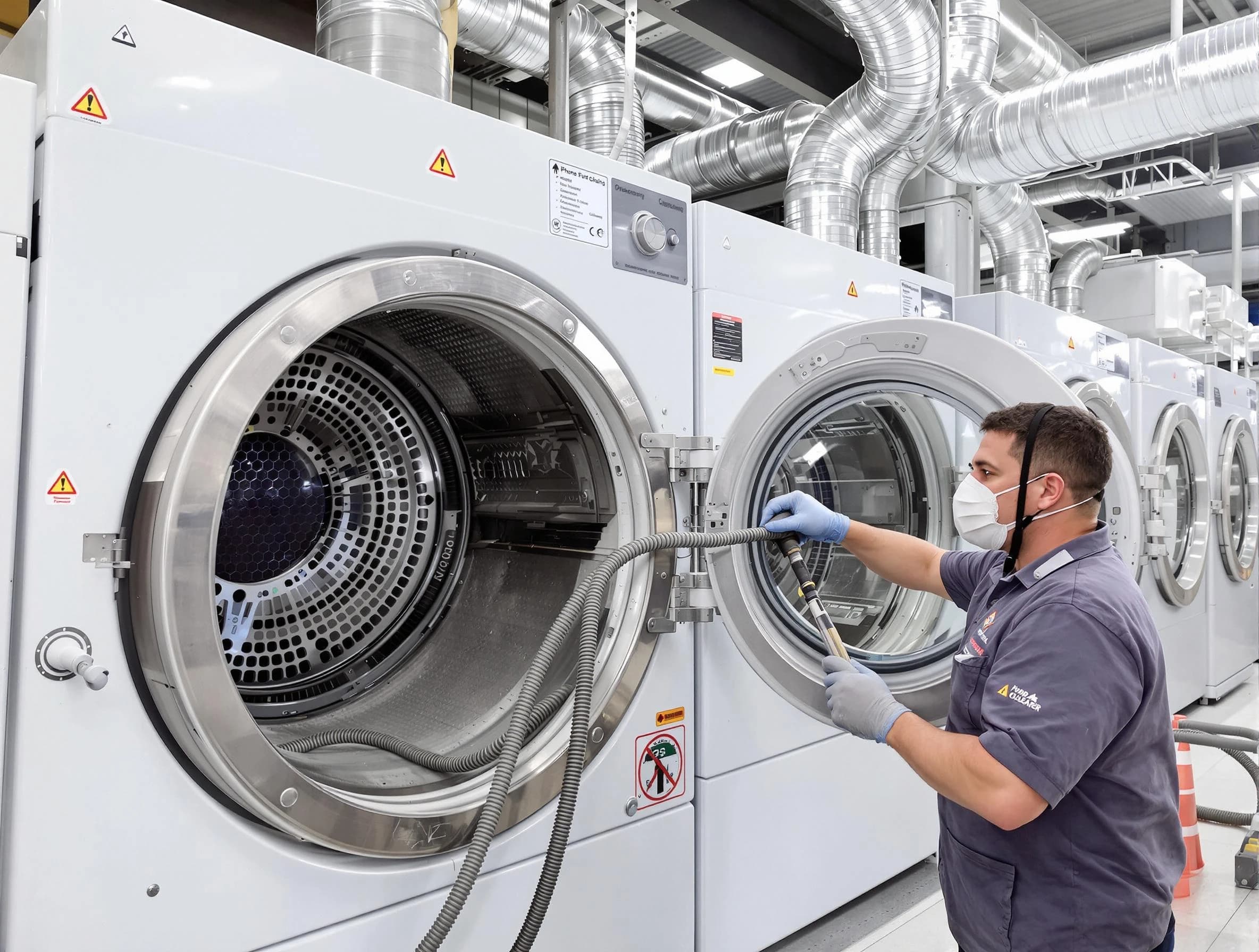 Industrial-grade dryer vent cleaning by Del City Dryer Vent Cleaning in Del City