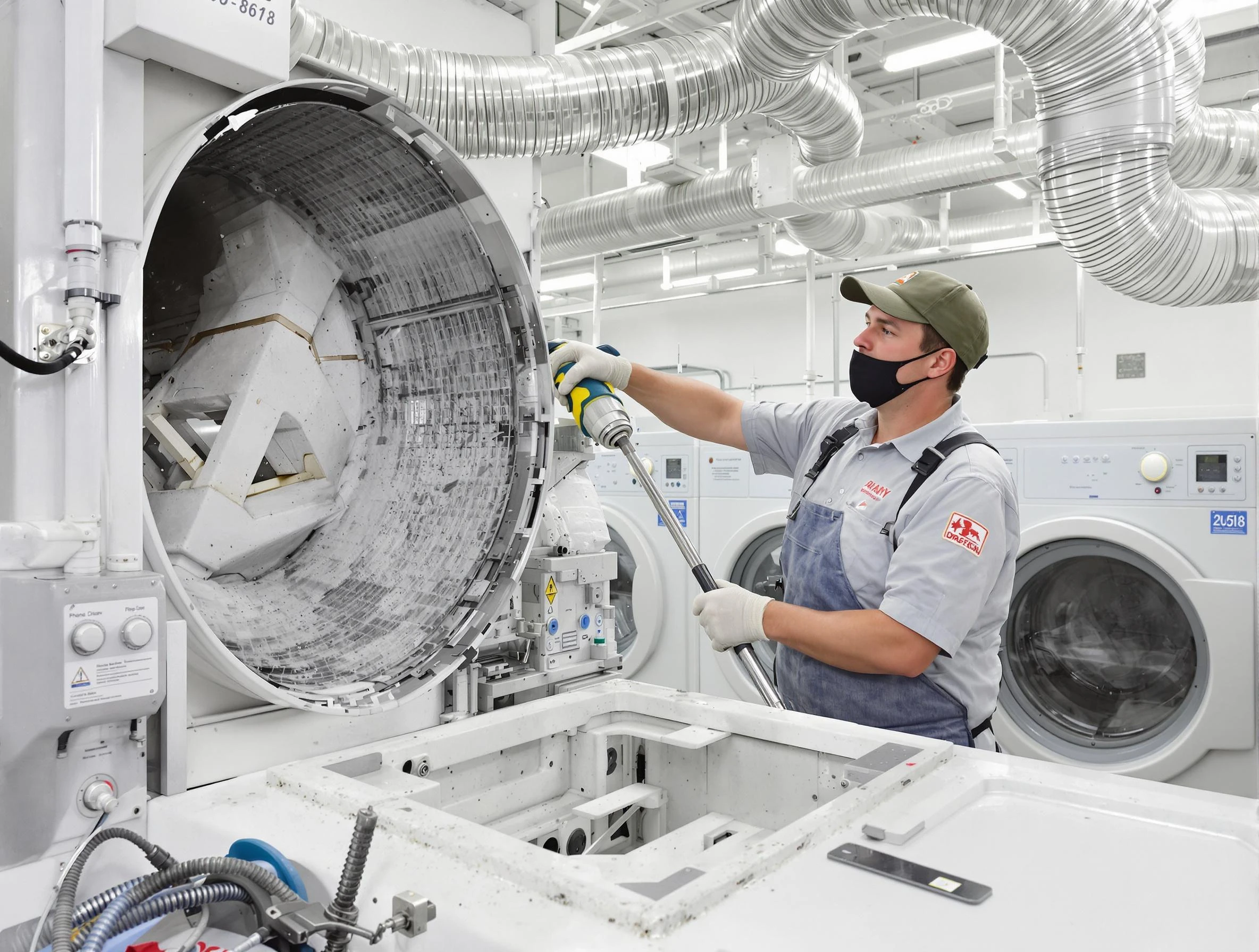 Commercial Dryer Vent Cleaning in Del City