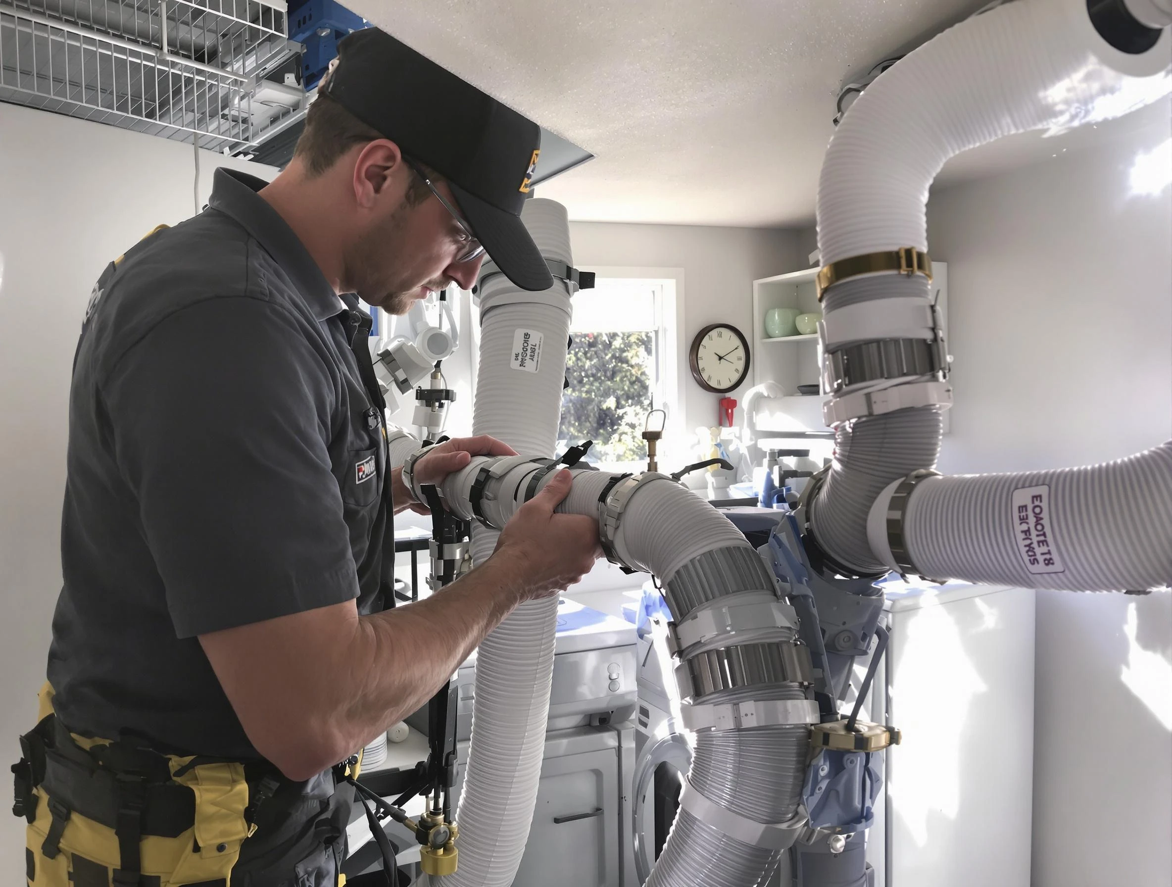 Dryer Vent Hose Installation in Del City