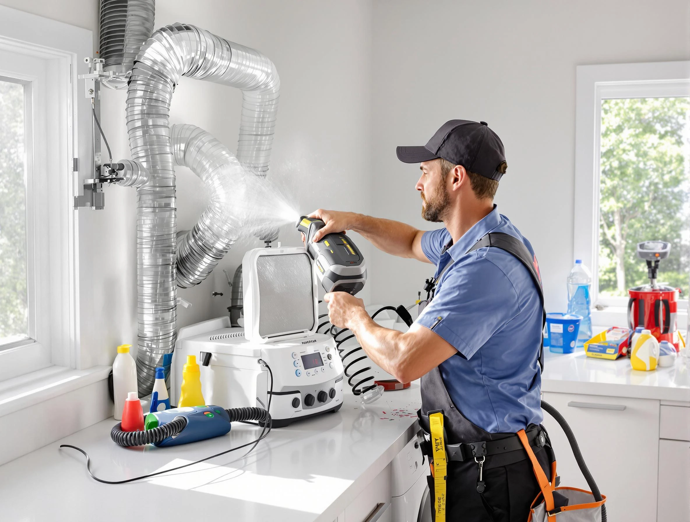 Residential Dryer Vent Cleaning in Del City