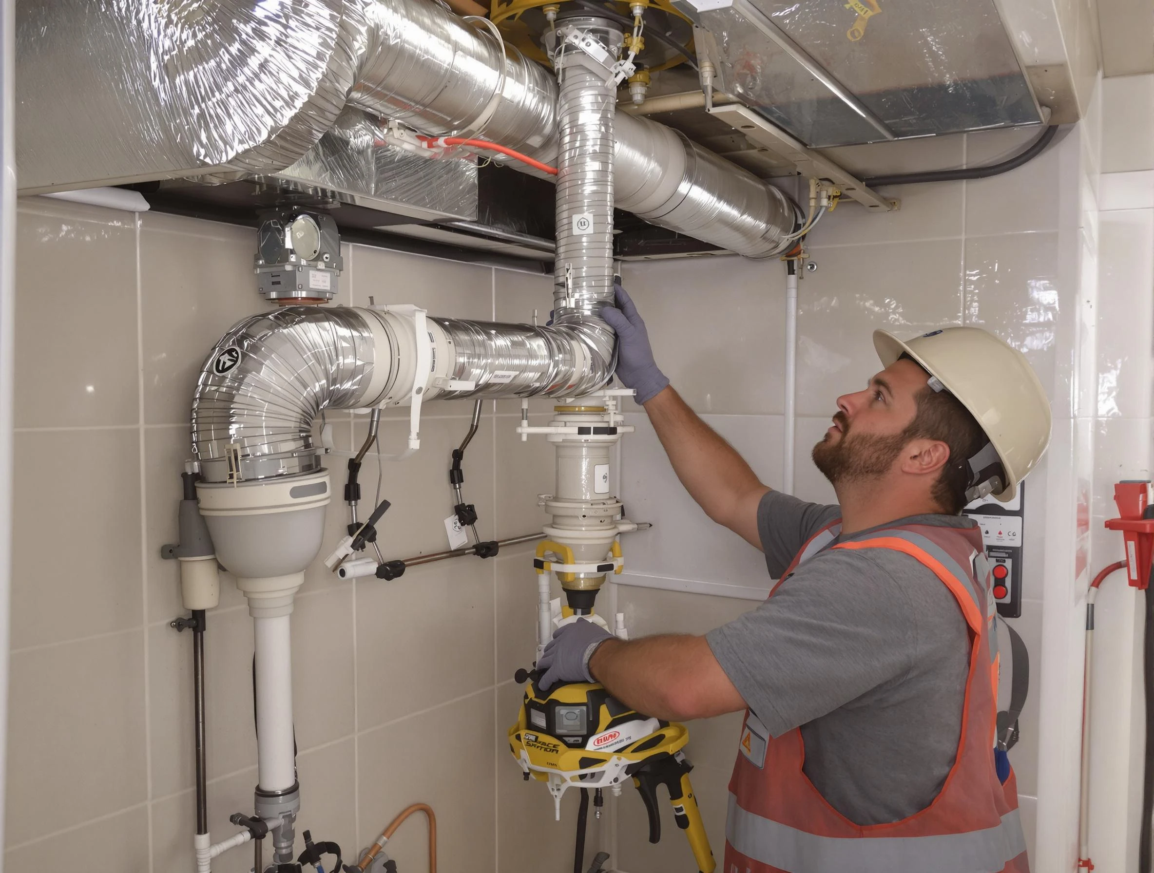 Del City Dryer Vent Cleaning expert performing professional dryer vent repair and installation in Del City