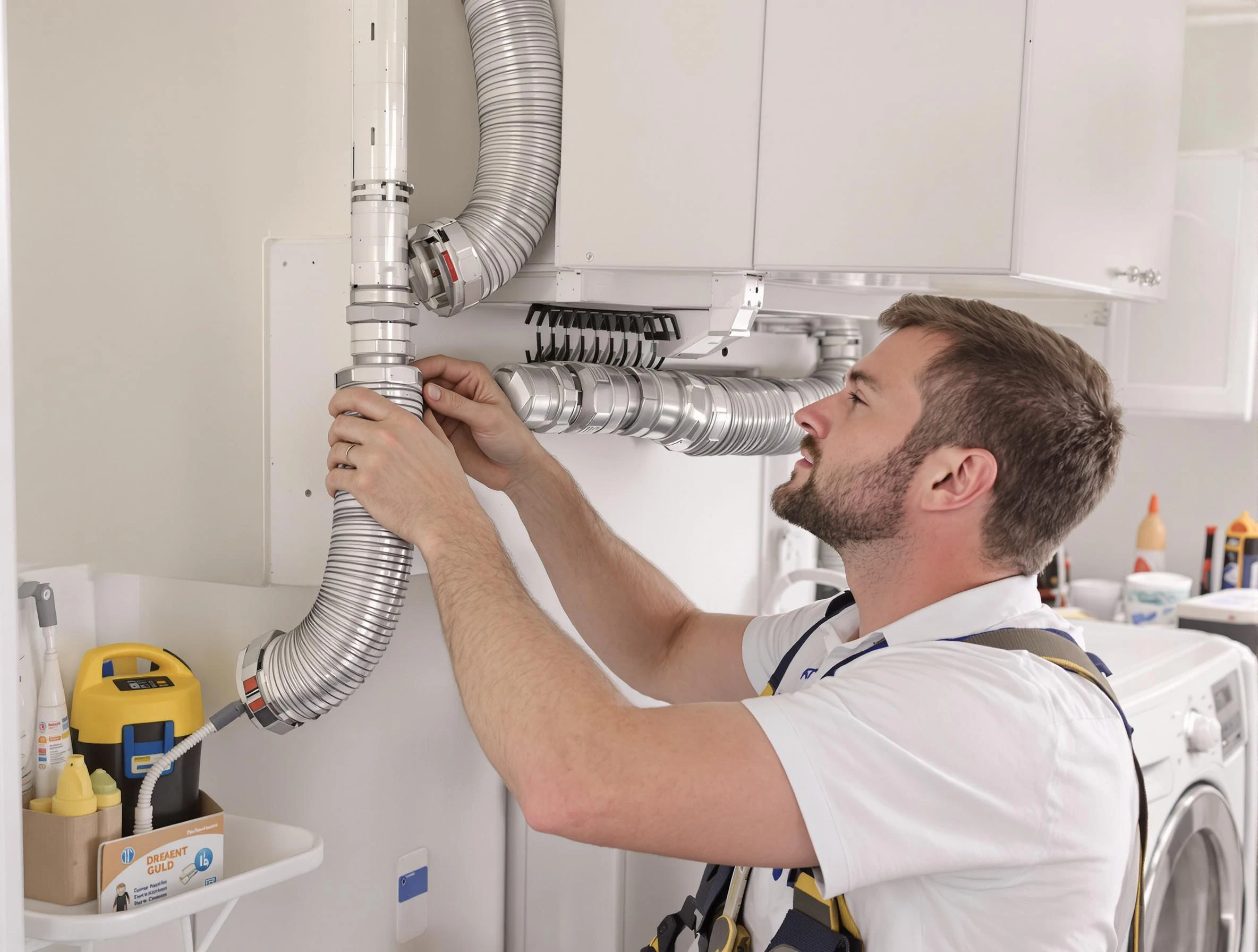 Professional dryer vent repair and installation by Del City Dryer Vent Cleaning in Del City