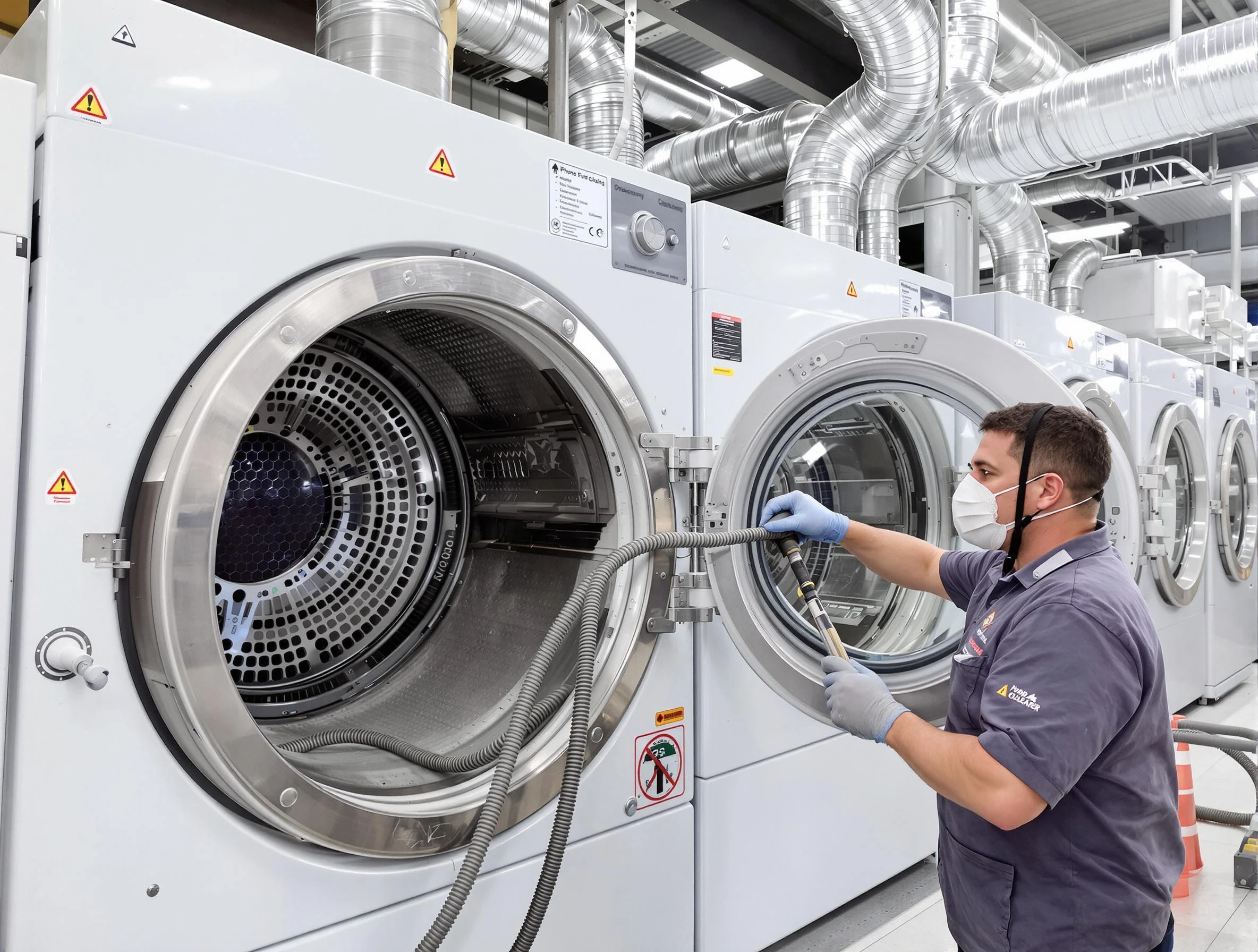 Industrial-grade dryer vent cleaning by Del City Dryer Vent Cleaning in Del City